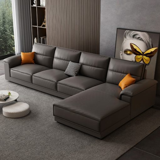 Sofa Da Sang Trọng, Hiện Đại ĐCT-D04