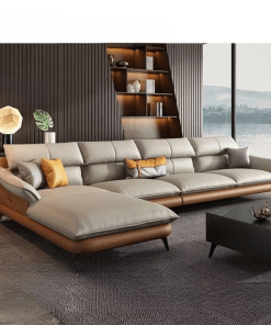 Sofa Da Cuốn Hút Cho Không Gian Ấn Tượng ĐCT-D08